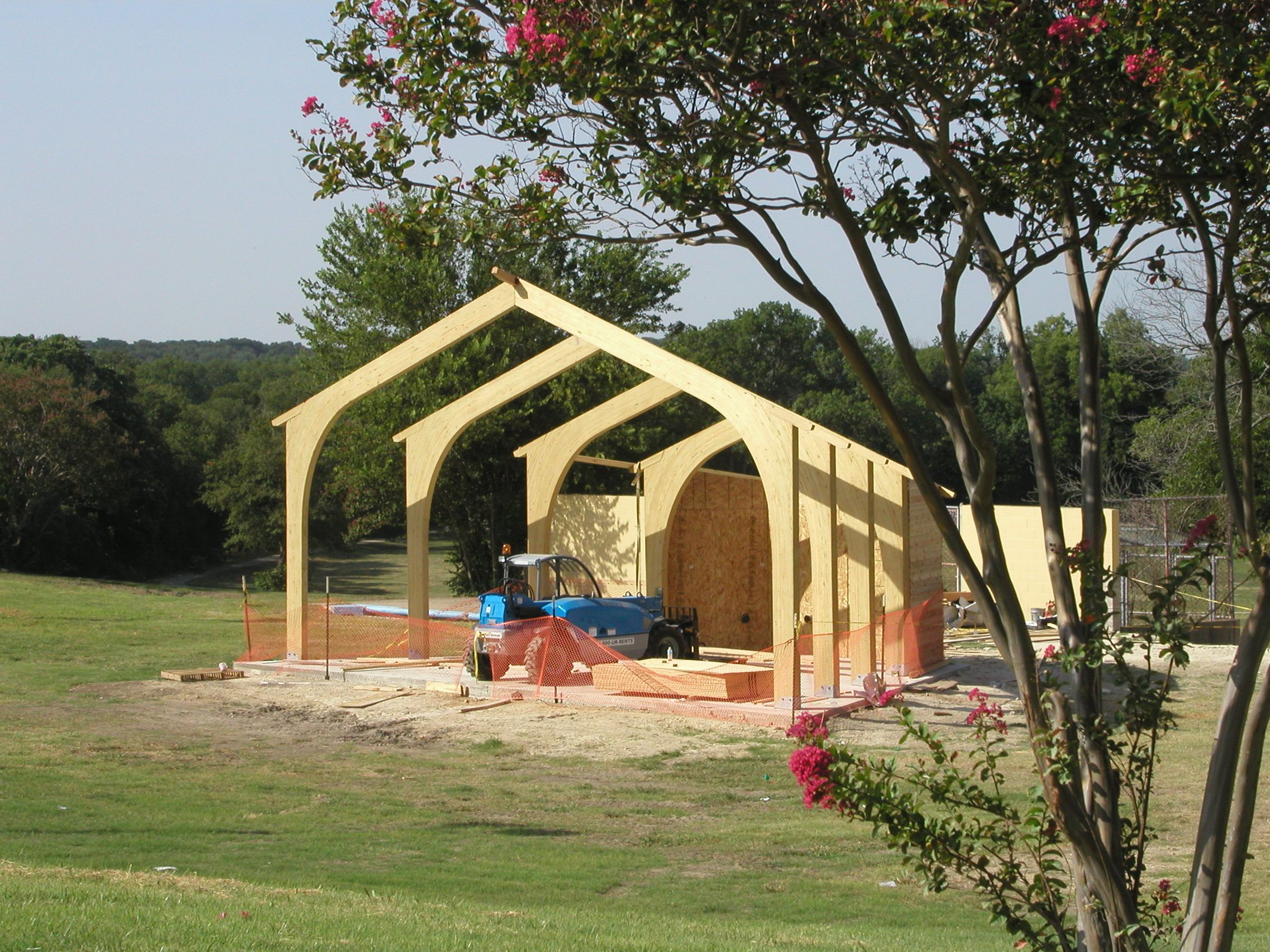 Lion Sam Farrow Amphitheater Under Construction